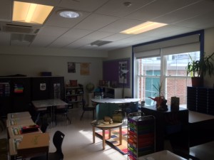 A look into our classroom. 