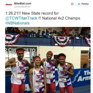 March 18 National 4 by 200 champs