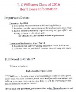 April 22nd Herff Jones information