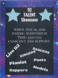 April 8th Talent showcase